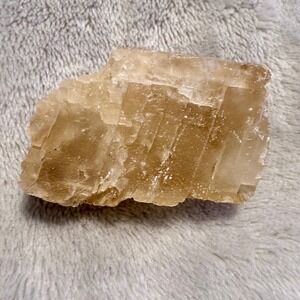 Honey Calcite Rough Crystal Mineral Specimen Natural Golden Stone